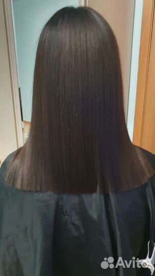 Кератиновое выпрямление волос, коллаген,ботокс, на