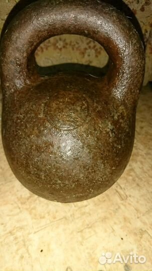 Пудовая гиря, раритет