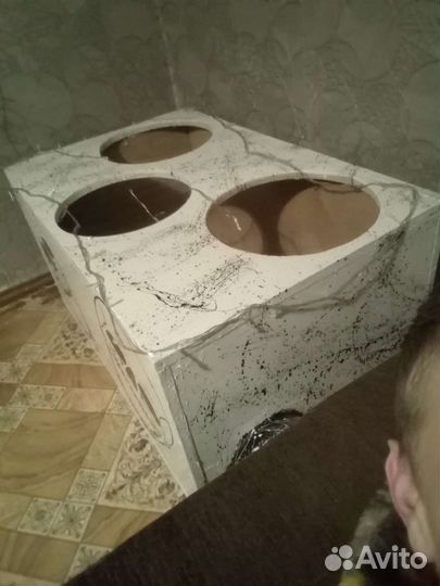 Короб для 3x12 сабвуферов