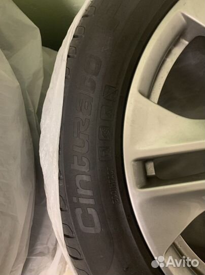 Оригинальные диски и резина на mercedes r 17