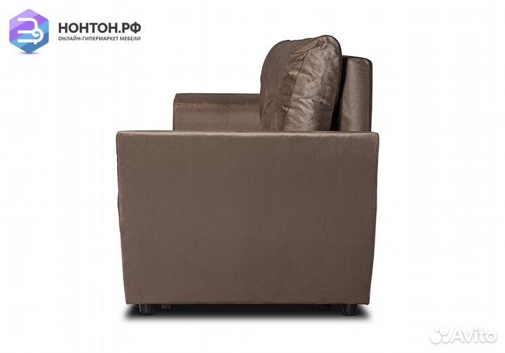 Диван еврокнижка Амстердам коричневый