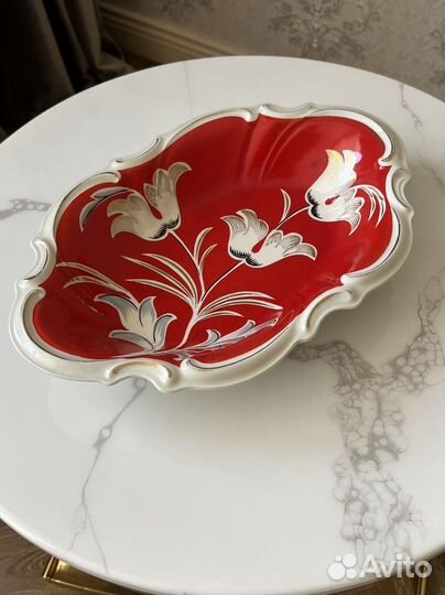 Блюдо антикварное Бавария
