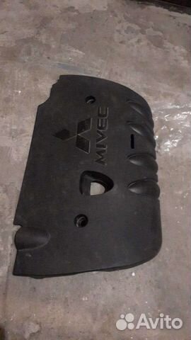 Mitsubishi lancer 10 декоративная крышка двигателя