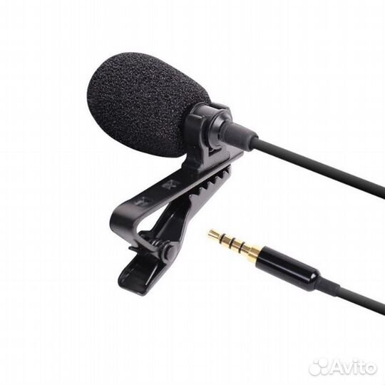 Микрофон петличный (петличка) mini Jack 3.5