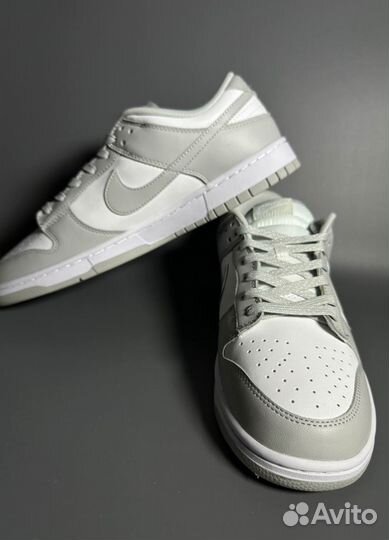 Кроссовки Nike SB Dunk Grey Люкс