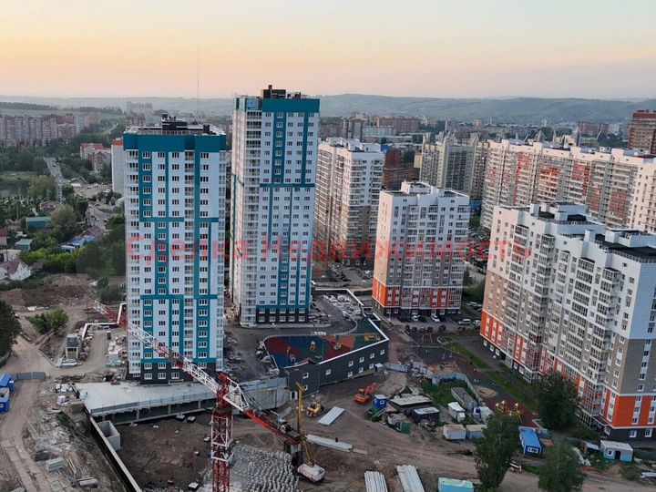 3-к. квартира, 77,6 м², 9/24 эт.