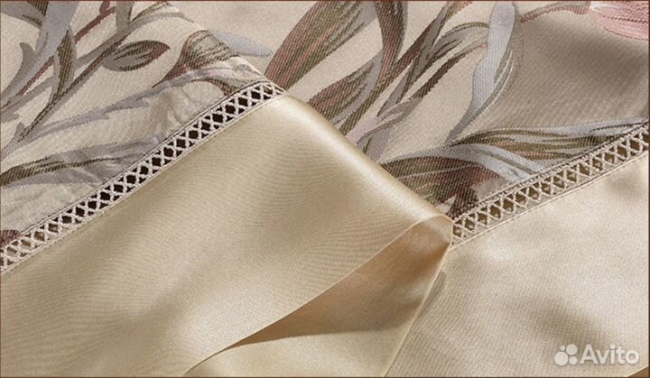 Комплект постельного белья из шёлка, 28 мм евро+