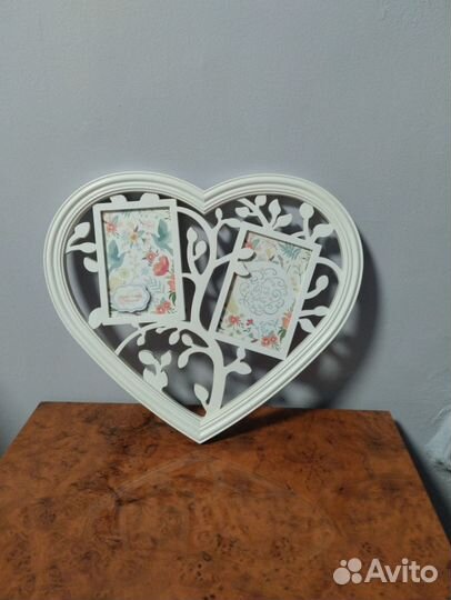 Рамки для фото в форме сердца