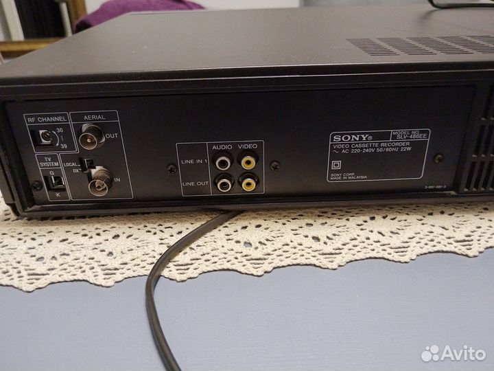 Видеомагнитофон sony
