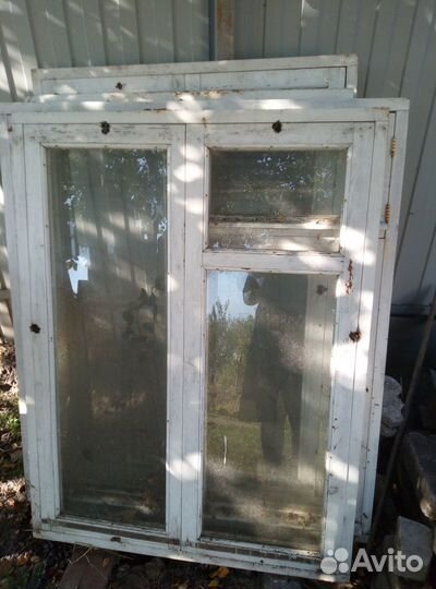 Деревянные оконные рамы бу