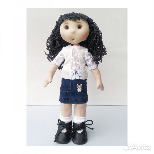 Кукла ручной работы с приданным. На заказ