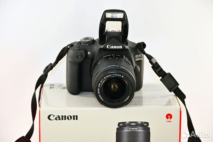 Canon EOS 2000D/T7 24.0MP Kit Canon 18-55 новый