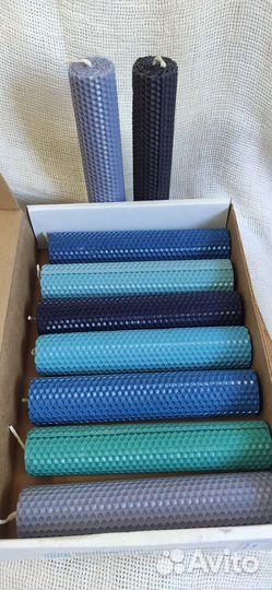 Свечи из натурального вощины