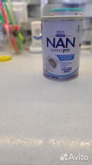 Nan безлактозный 400г