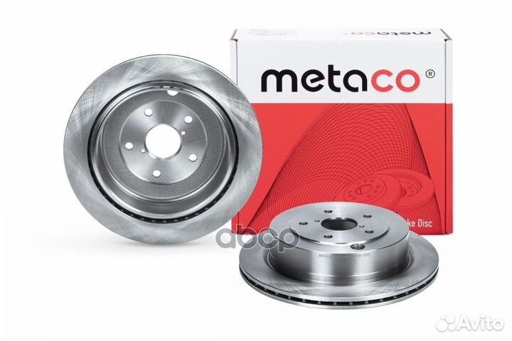 Диск тормозной задний '3060-124 metaco