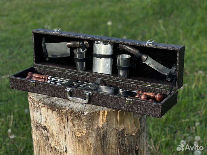 Шашлычный набор в кейсе