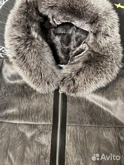 Дубленка женская 58 размер