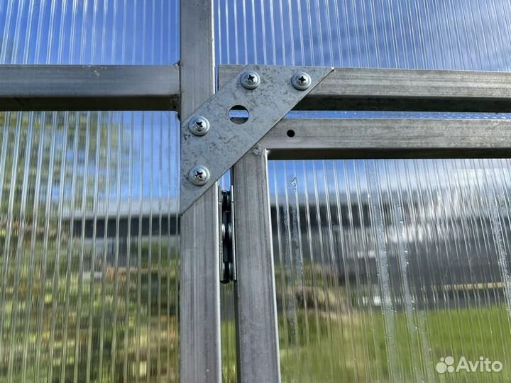 Теплица арочная (двойная дуга 20х20) оптима-Р