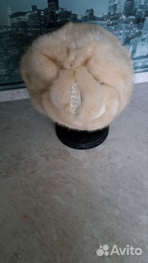 Шапка норковая женская