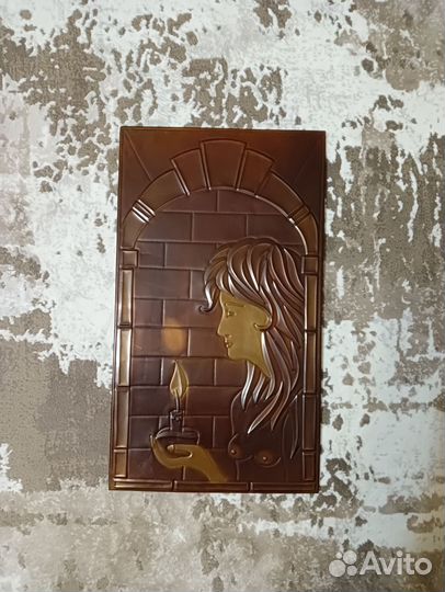 Чеканка медная СССР