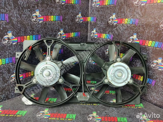 Вентилятор охлаждения 2123 шевроле нива в сборе
