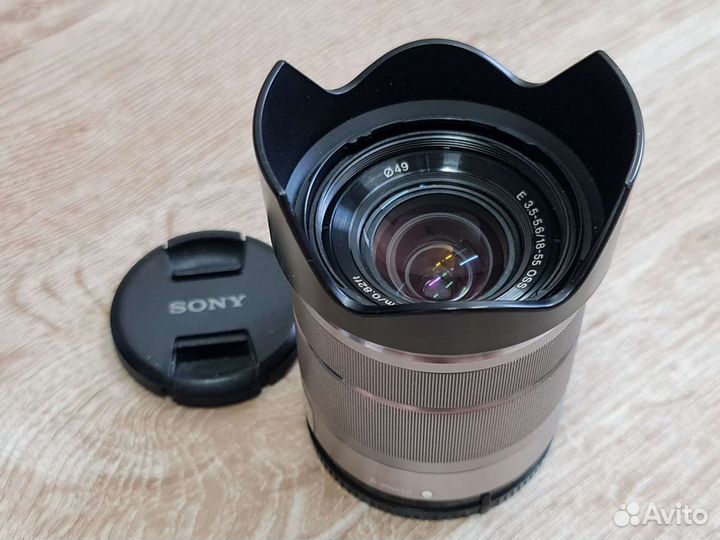 Объективы Sony (E) и Canon (EFS)
