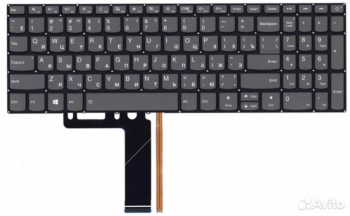 Клавиатура Lenovo IdeaPad 330-17IKB с подсветкой