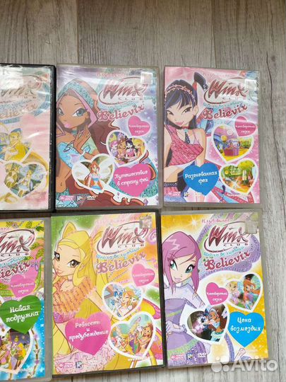 Диски Winx журналы винкс цена за всё