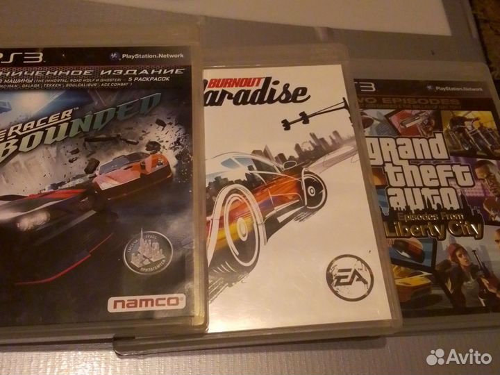 3 игровых диска на PS3