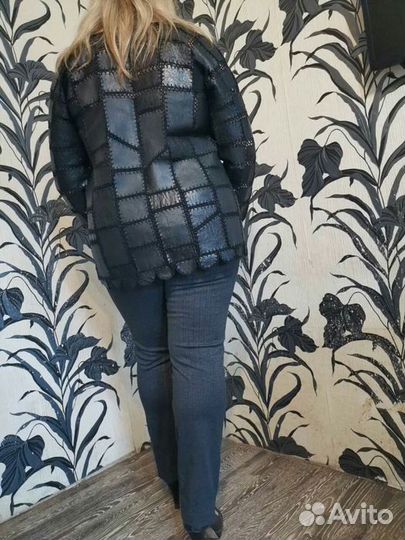 Кожаный пиджак