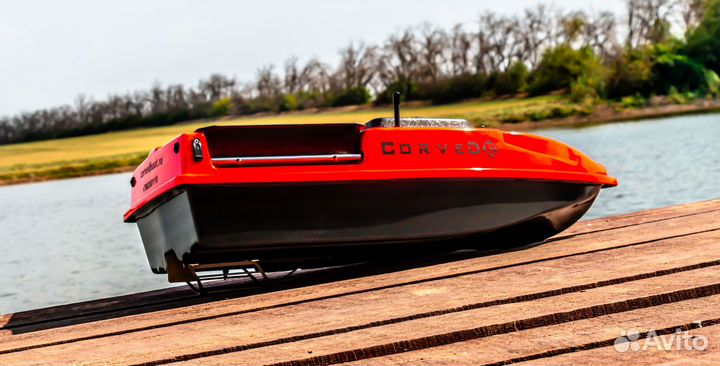 Прикормочный кораблик с GPS и мощным АКБ