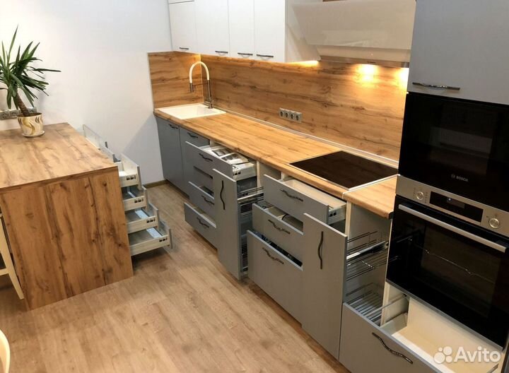 Кухонный гарнитур Бруклин на заказ