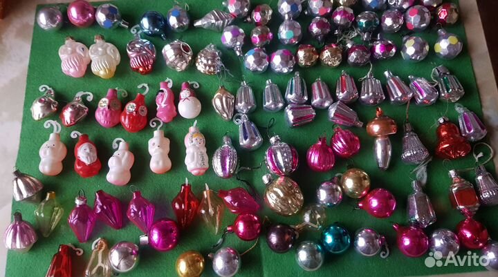 Елочные игрушки СССР малютка