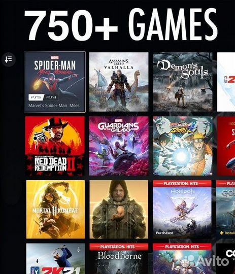 Подписка Ps Plus на 1/3/12 месяцев, Игры на Ps4, P