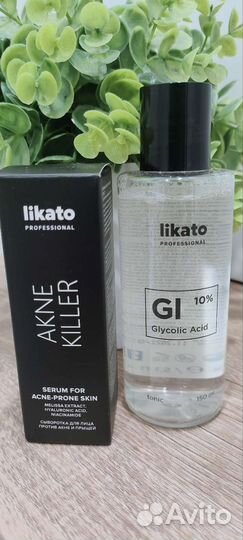 Тоник и сыворотка для лица Likato