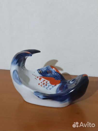 Рыбка, фарфор лфз