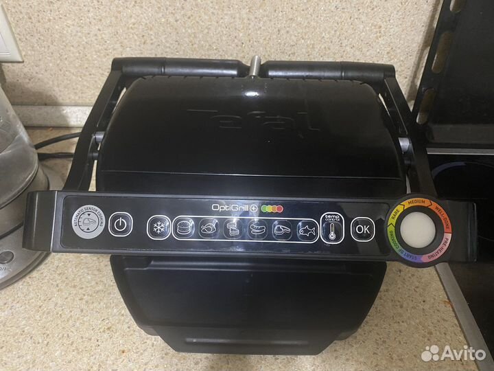 Электрогриль Tefal Optigrill+ GC712834 black