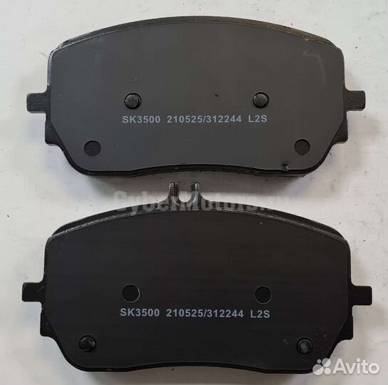 Колодки тормозные перед mercedes GLE V167/GLS X167