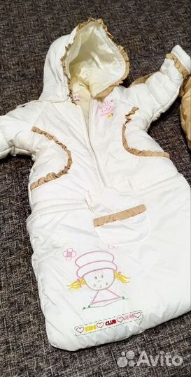 Зимний комбинезон для девочки
