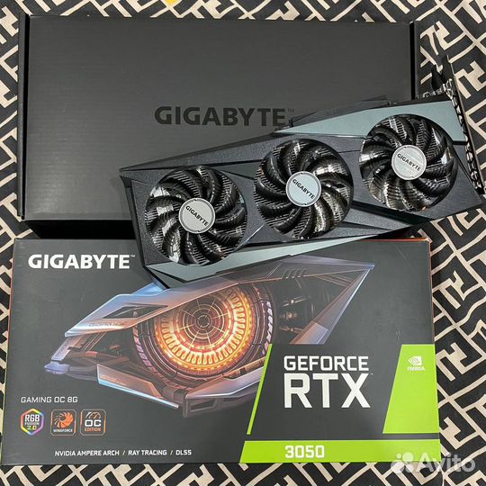 Новая видеокарта RTX3050