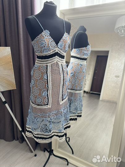 Платье летнее, M, self-portrait стиль