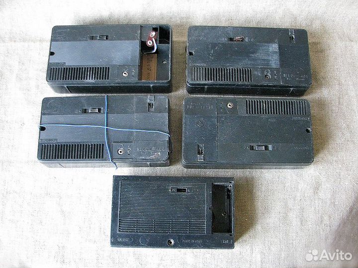 Малогабаритные радиоприемники СССР