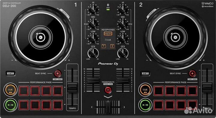 Dj контроллер Pioneer DJ DDJ-200
