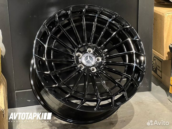 Диски литые R19 Mercedes Black Turbofan