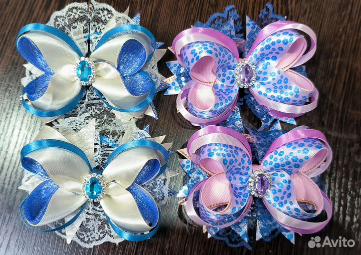 Резинки, заколки, бантики