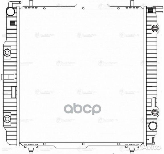 Радиатор охл. для а/м Mercedes-Benz G (W463) (90)