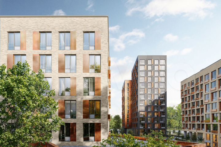 2-к. квартира, 66,5 м², 2/8 эт.