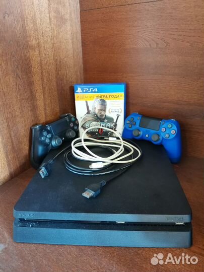 Sony playstation 4 slim 1tb с играми
