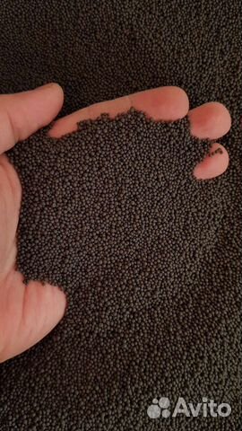 Пропант грунт для аквариума 1,2-2,0 мм