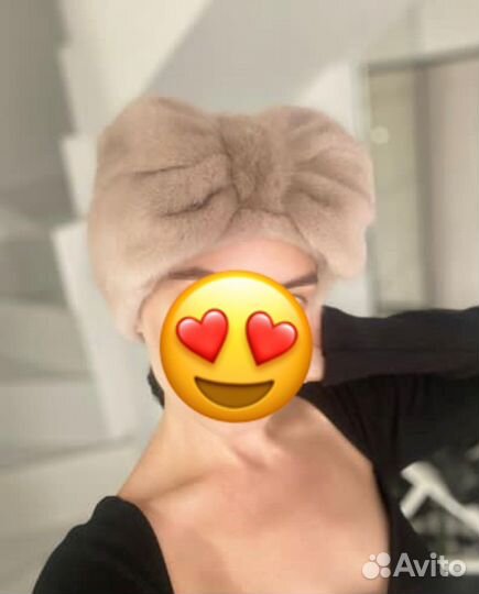 Норковая повязка мех nafa
